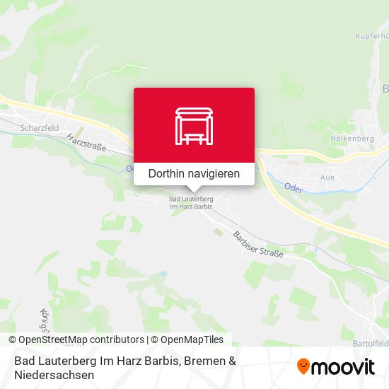 Bad Lauterberg Im Harz Barbis Karte
