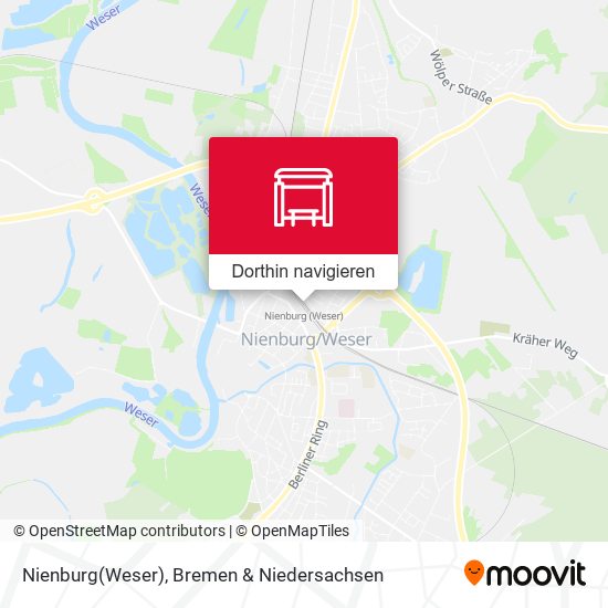 Nienburg(Weser) Karte