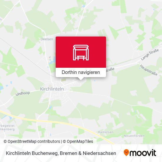 Kirchlinteln Buchenweg Karte