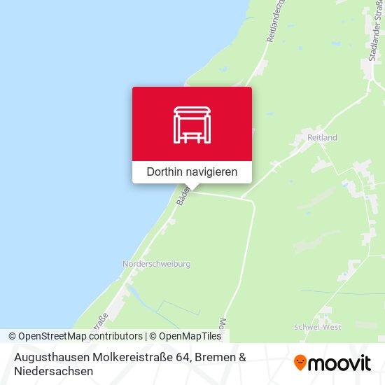 Augusthausen Molkereistraße 64 Karte