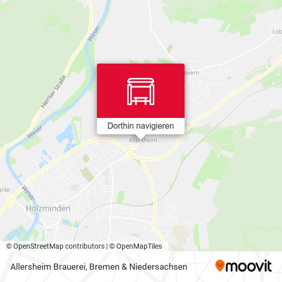 Allersheim Brauerei Karte