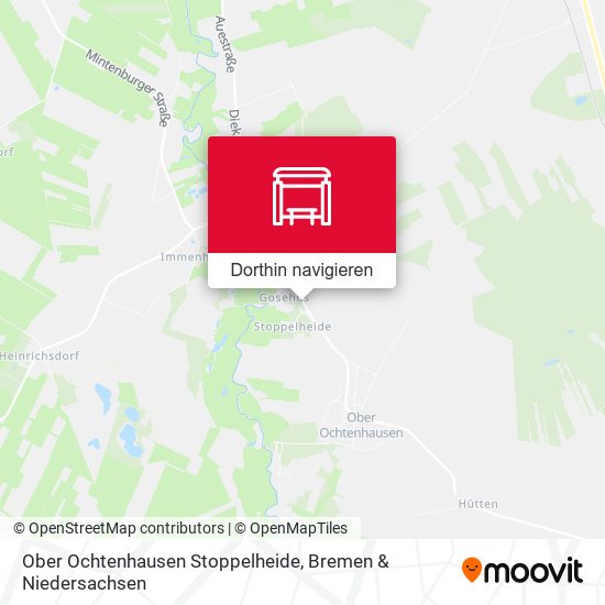 Ober Ochtenhausen Stoppelheide Karte