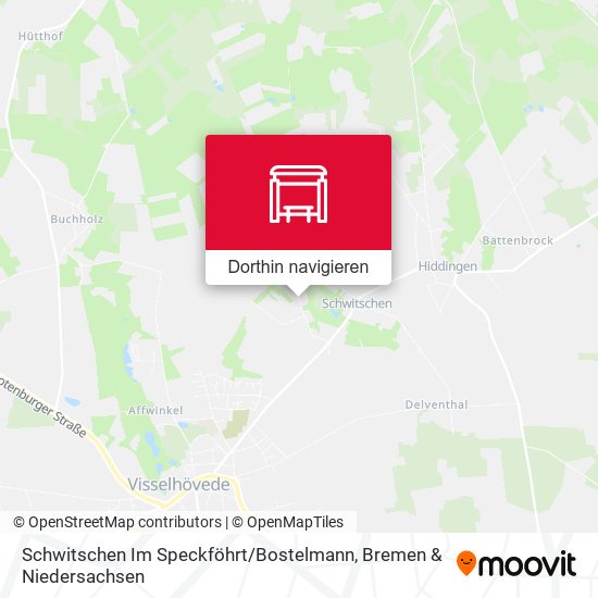 Schwitschen Im Speckföhrt / Bostelmann Karte