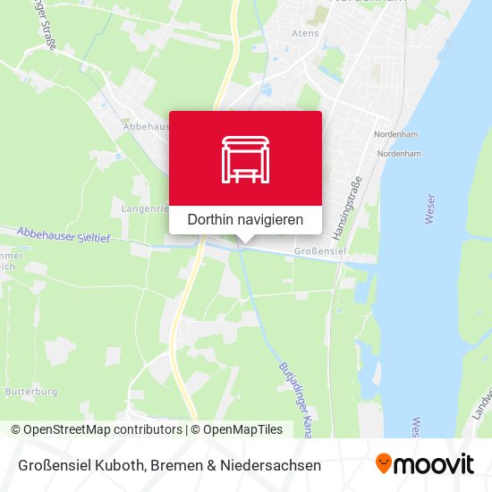 Großensiel Kuboth Karte
