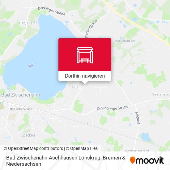 Bad Zwischenahn-Aschhausen Lönskrug Karte