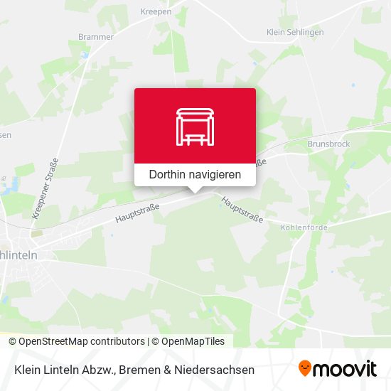 Klein Linteln Abzw. Karte