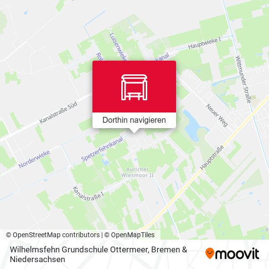 Wilhelmsfehn Grundschule Ottermeer Karte
