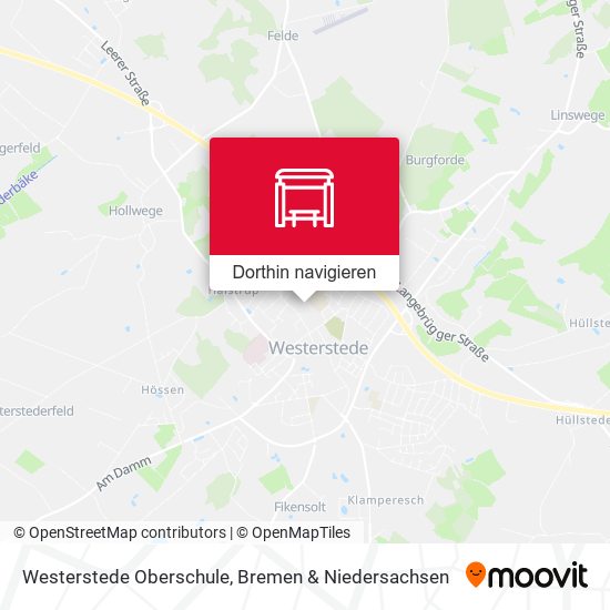 Westerstede Oberschule Karte