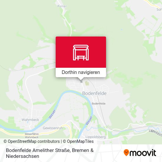 Bodenfelde Amelither Straße Karte