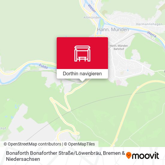 Bonaforth Bonaforther Straße / Löwenbräu Karte