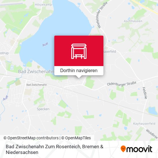 Bad Zwischenahn Zum Rosenteich Karte