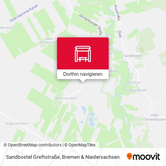 Sandbostel Greftstraße Karte