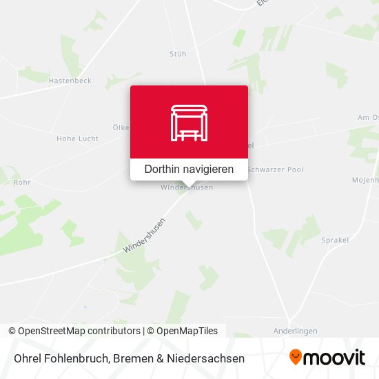 Ohrel Fohlenbruch Karte