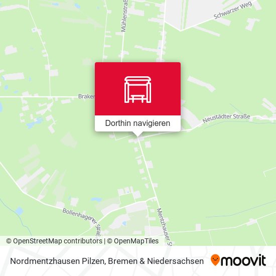 Nordmentzhausen Pilzen Karte