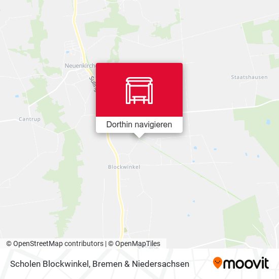 Scholen Blockwinkel Karte