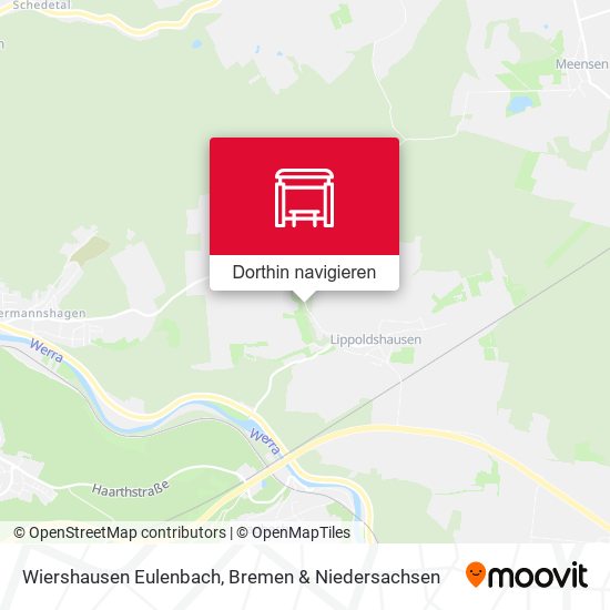 Wiershausen Eulenbach Karte