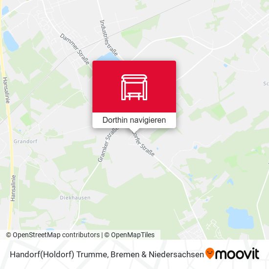 Handorf(Holdorf) Trumme Karte
