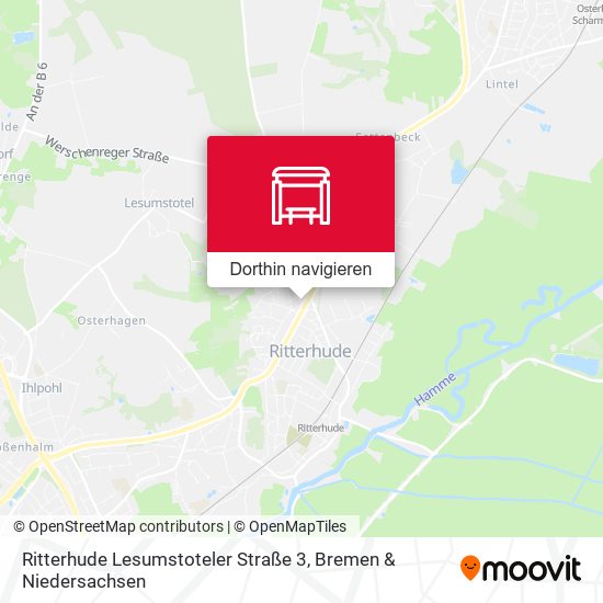 Ritterhude Lesumstoteler Straße 3 Karte