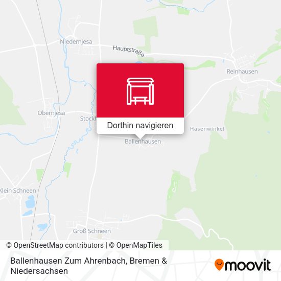 Ballenhausen Zum Ahrenbach Karte