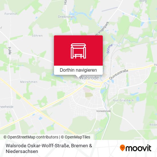 Walsrode Oskar-Wolff-Straße Karte
