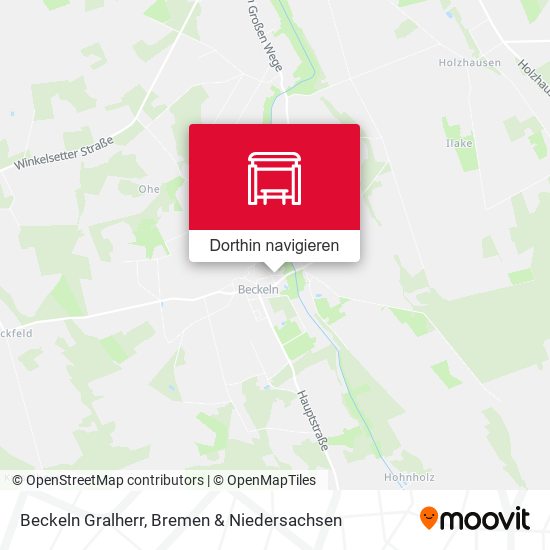 Beckeln Gralherr Karte