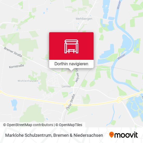 Marklohe Schulzentrum Karte