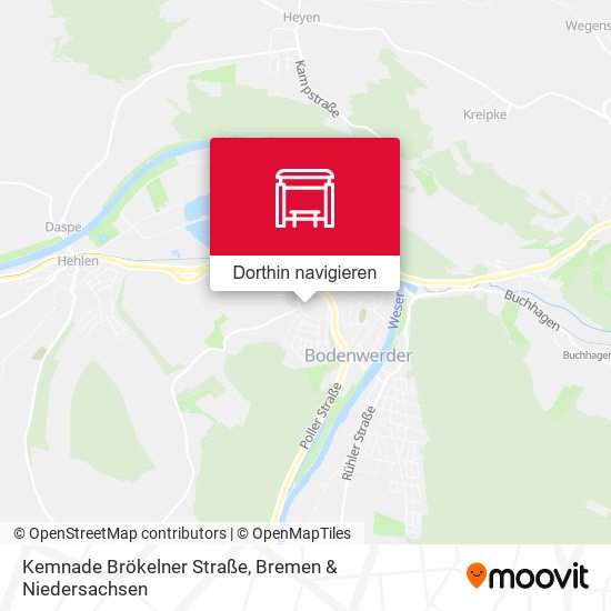 Kemnade Brökelner Straße Karte