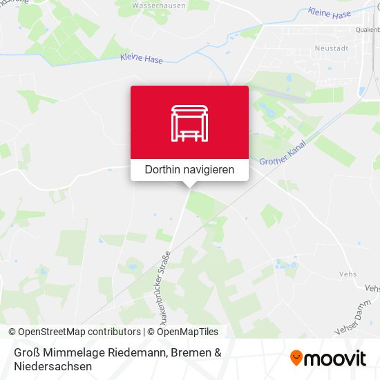 Groß Mimmelage Riedemann Karte