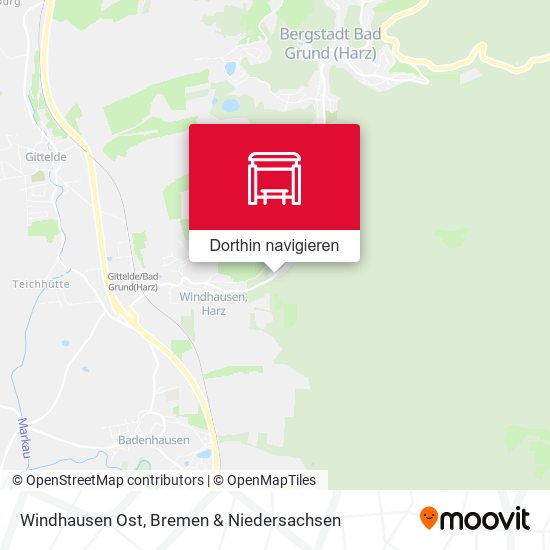 Windhausen Ost Karte