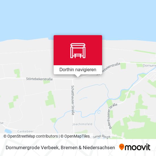 Dornumergrode Verbeek Karte