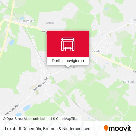 Loxstedt Dünenfähr Karte