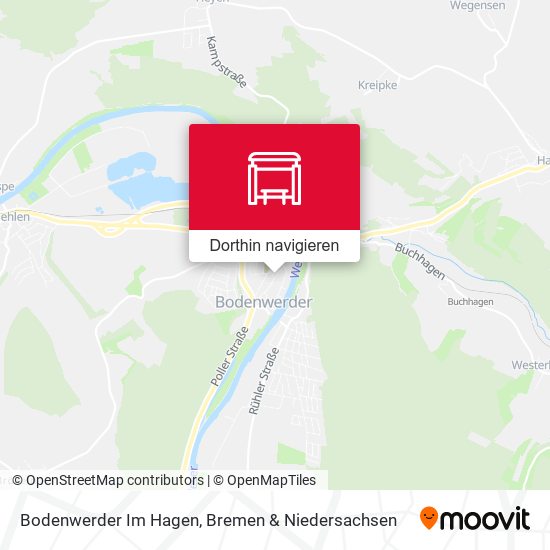 Bodenwerder Im Hagen Karte