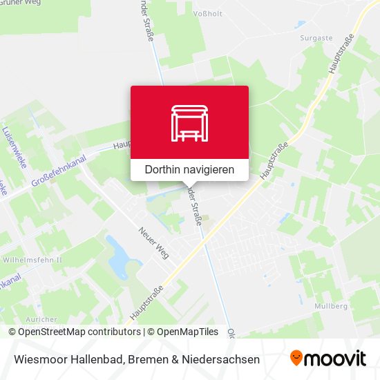 Wiesmoor Hallenbad Karte