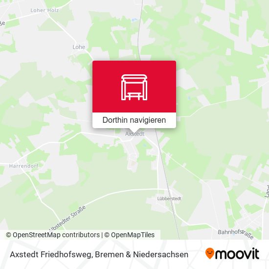 Axstedt Friedhofsweg Karte