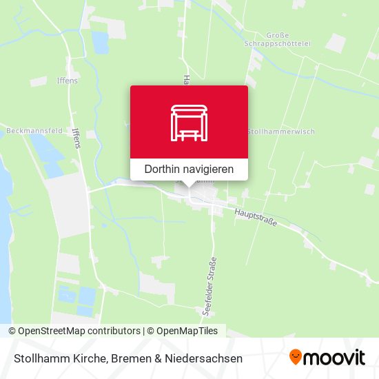 Stollhamm Kirche Karte