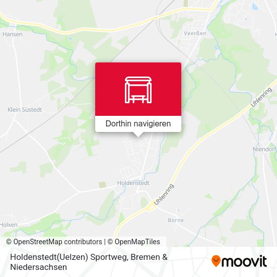 Holdenstedt(Uelzen) Sportweg Karte