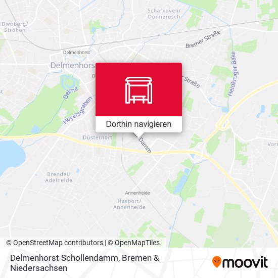 Delmenhorst Schollendamm Karte