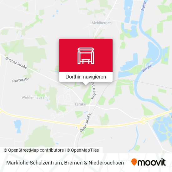 Marklohe Schulzentrum Karte