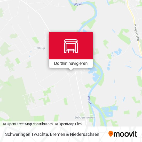 Schweringen Twachte Karte