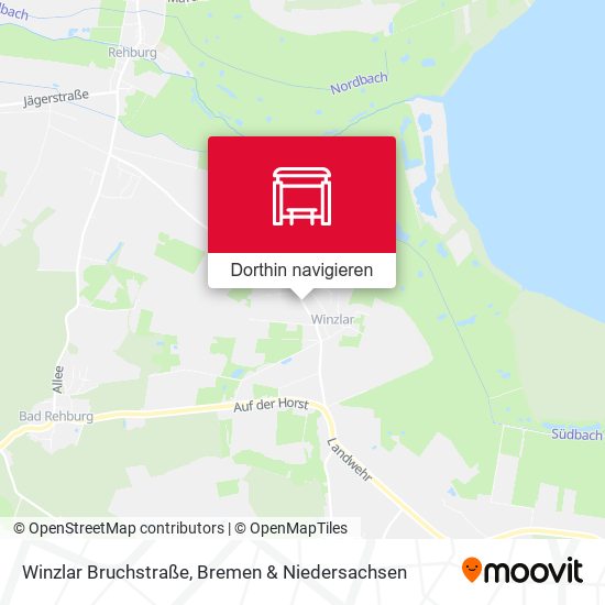 Winzlar Bruchstraße Karte