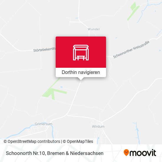 Schoonorth Nr.10 Karte