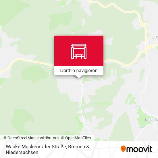 Waake Mackenröder Straße Karte