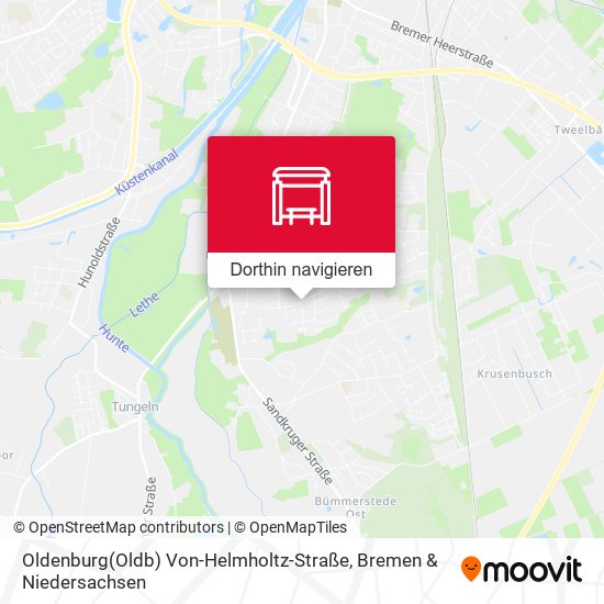 Oldenburg(Oldb) Von-Helmholtz-Straße Karte