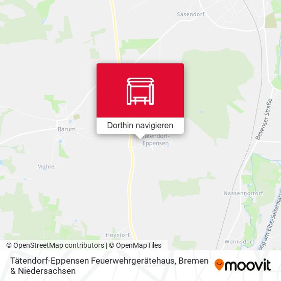 Tätendorf-Eppensen Feuerwehrgerätehaus Karte