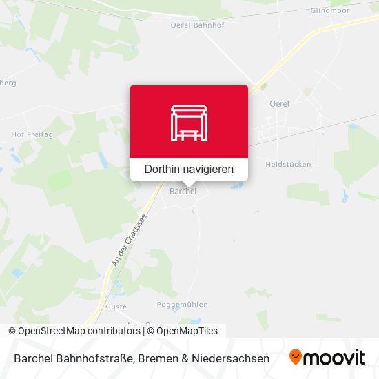Barchel Bahnhofstraße Karte