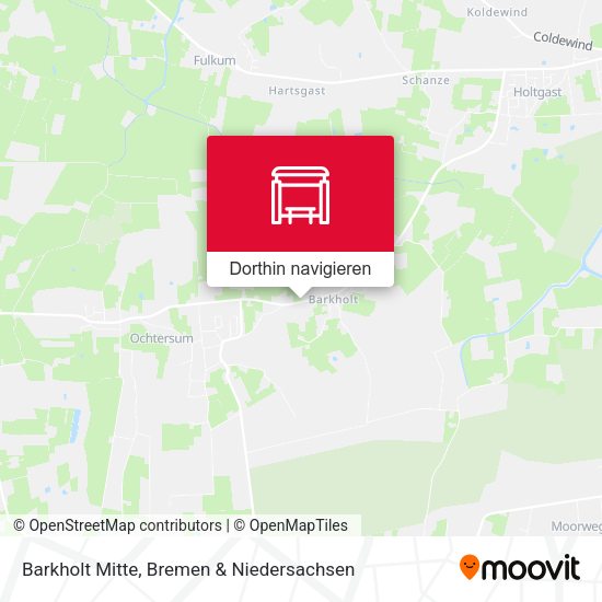 Barkholt Mitte Karte