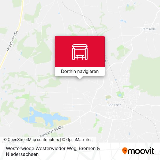 Westerwiede Westerwieder Weg Karte
