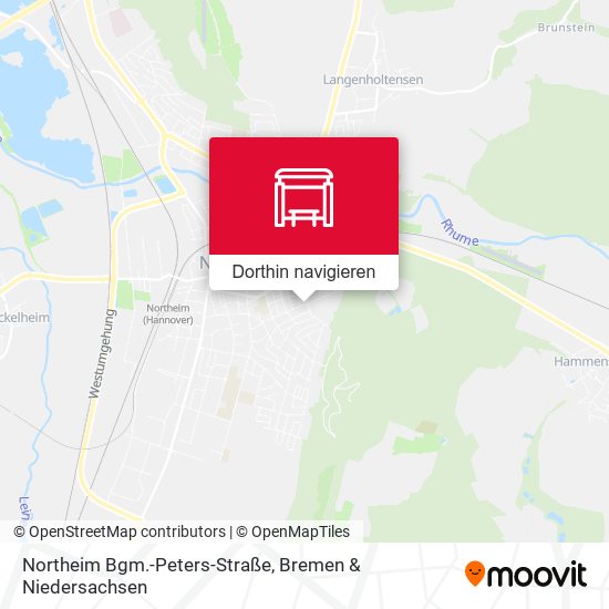 Northeim Bgm.-Peters-Straße Karte