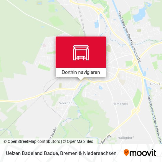 Uelzen Badeland Badue Karte