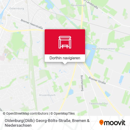 Oldenburg(Oldb) Georg-Bölts-Straße Karte